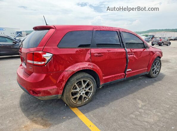 3C4PDDEG3KT694592 2019 DODGE JOURNEY Red უკანა მარჯვენა