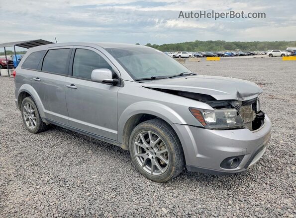 3C4PDDEG4KT720195 2019 DODGE JOURNEY Серебряный Передняя правая четверть