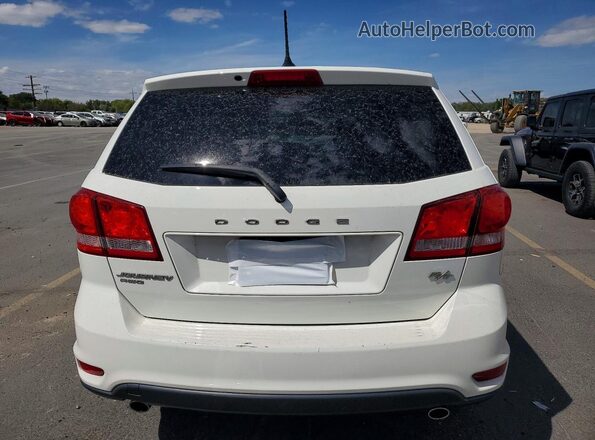 3C4PDDEG5GT243686 2016 DODGE JOURNEY White Հետևի տեսք