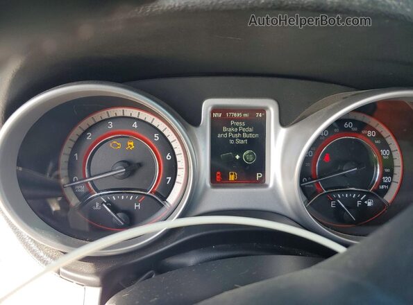 3C4PDDEG5GT243686 2016 DODGE JOURNEY White Սարքավորումների վահանակի տեսք