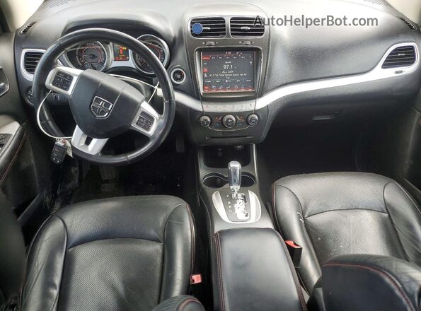 3C4PDDEG5HT596687 2017 DODGE JOURNEY Black წინა პანელის ხედი
