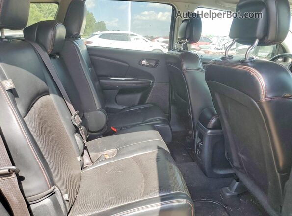3C4PDDEG5HT596687 2017 DODGE JOURNEY Black უკანა სალონის ხედი