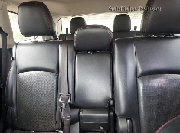 3C4PDDEG5HT596687 2017 DODGE JOURNEY Black უკანა სავარძლების ხედი