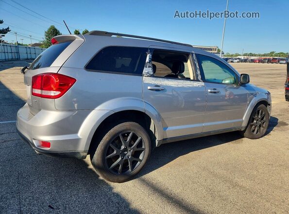 3C4PDDEG8JT323037 2018 DODGE JOURNEY Silver Tył prawy