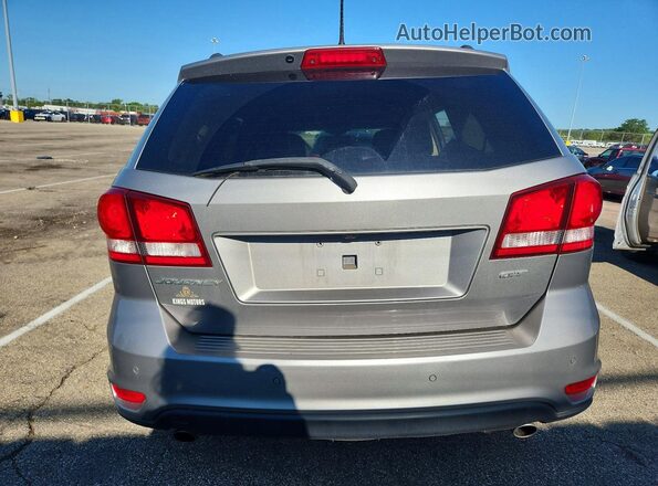 3C4PDDEG8JT323037 2018 DODGE JOURNEY Silver Widok z tyłu