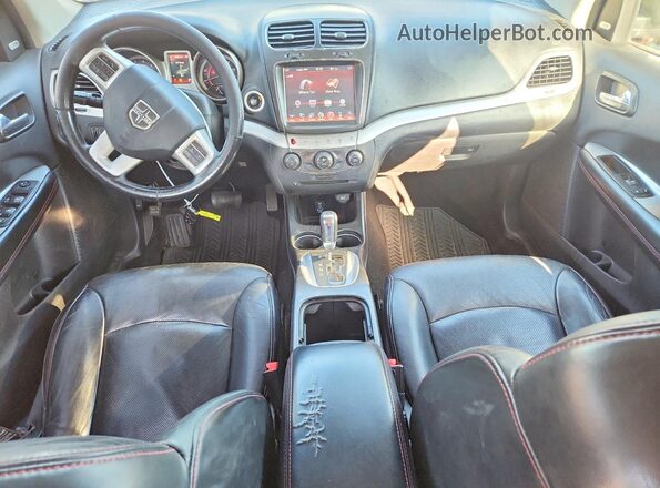 3C4PDDEG8JT323037 2018 DODGE JOURNEY Silver Widok deski rozdzielczej