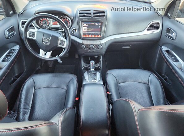 3C4PDDEG9KT752091 2019 DODGE JOURNEY Black Dashboard view