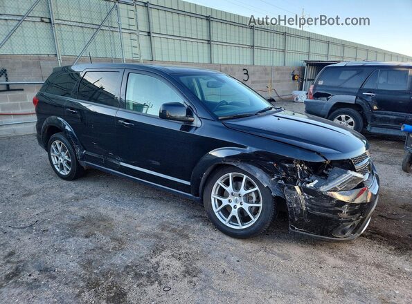 3C4PDDEG9KT752091 2019 DODGE JOURNEY Black Front right