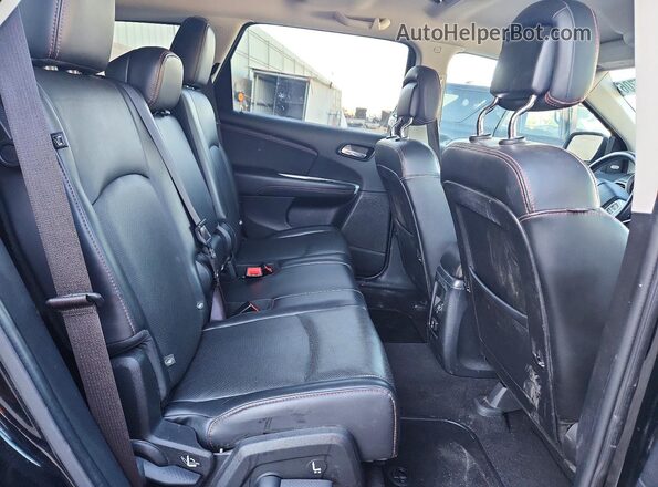 3C4PDDEG9KT752091 2019 DODGE JOURNEY Black Rear interior view