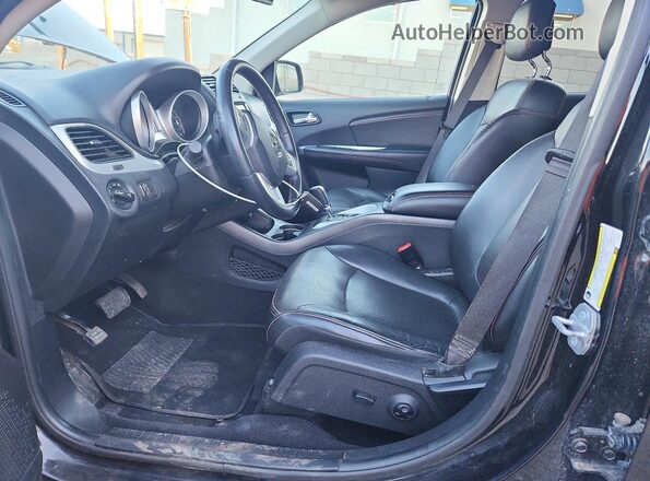 3C4PDDEG9KT752091 2019 DODGE JOURNEY Black Front interior view