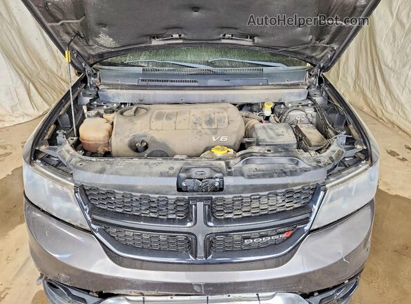 3C4PDDGG1HT512894 2017 DODGE JOURNEY Gray Widok komory silnika