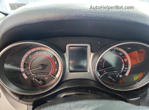 3C4PDDGG1HT512894 2017 DODGE JOURNEY Gray Widok zestawu wskaźników