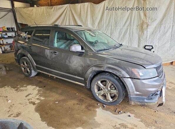 3C4PDDGG1HT512894 2017 DODGE JOURNEY Gray Przód prawy