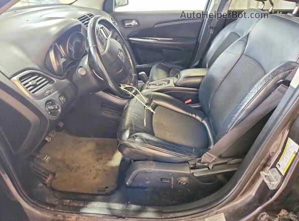 3C4PDDGG1HT512894 2017 DODGE JOURNEY Gray Widok wnętrza z przodu