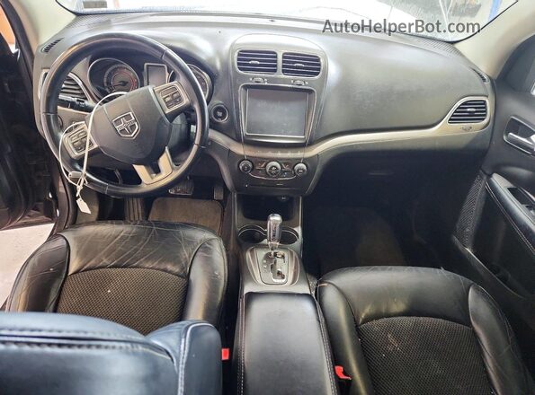 3C4PDDGG1HT512894 2017 DODGE JOURNEY Gray Widok deski rozdzielczej