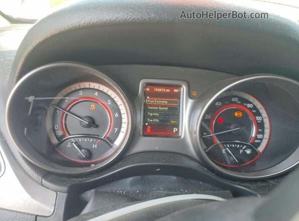 3C4PDDGG1HT603938 2017 DODGE JOURNEY Gray ხელსაწყოთა პანელის ხედი