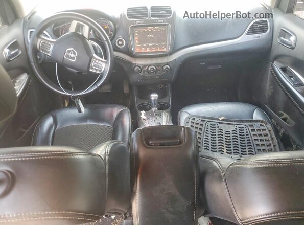 3C4PDDGG1HT603938 2017 DODGE JOURNEY Gray წინა პანელის ხედი