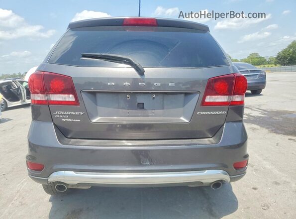 3C4PDDGG1HT603938 2017 DODGE JOURNEY Gray უკანა ხედი