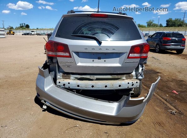 3C4PDDGG4HT513859 2017 DODGE JOURNEY Silver Vista trasera