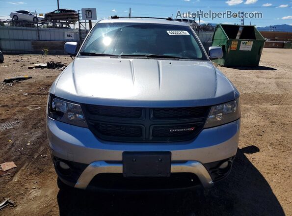 3C4PDDGG4HT513859 2017 DODGE JOURNEY Silver Vista frontal