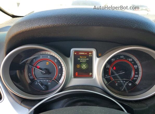 3C4PDDGG4HT513859 2017 DODGE JOURNEY Silver Vista del cuadro de instrumentos