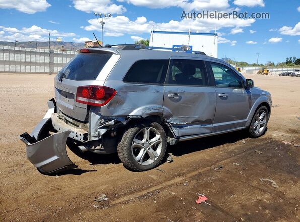 3C4PDDGG4HT513859 2017 DODGE JOURNEY Silver Trasero derecho
