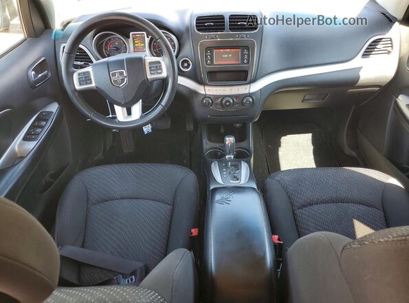 3C4PDDGG4HT513859 2017 DODGE JOURNEY Silver Vista del salpicadero