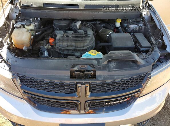 3C4PDDGG4HT513859 2017 DODGE JOURNEY Silver Vista del compartimento del motor