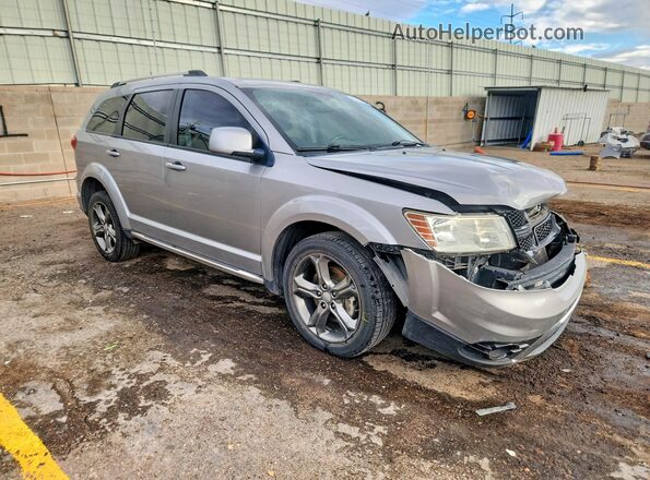 3C4PDDGG4HT560907 2017 DODGE JOURNEY Silver წინა მარჯვენა