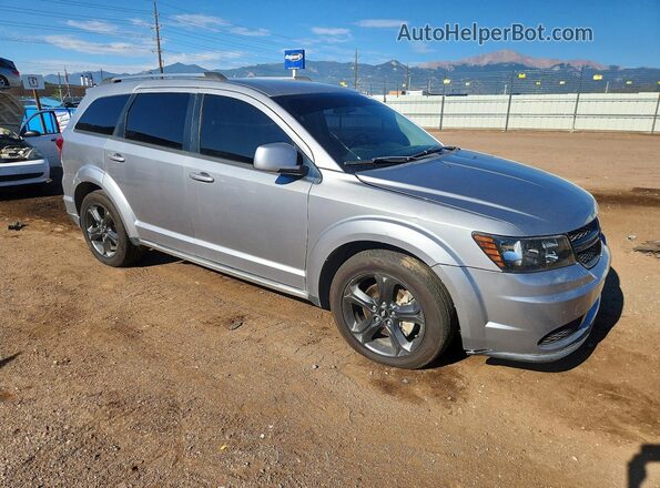 3C4PDDGG8JT465353 2018 DODGE JOURNEY Silver Przód prawy