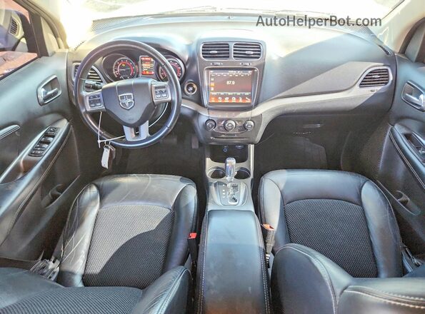 3C4PDDGG8JT465353 2018 DODGE JOURNEY Silver Widok deski rozdzielczej