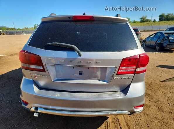 3C4PDDGG8JT465353 2018 DODGE JOURNEY Silver Widok z tyłu
