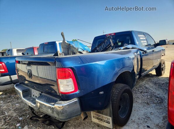 3C63RRGL4KG628821 2019 RAM 3500 Blue უკანა მარჯვენა