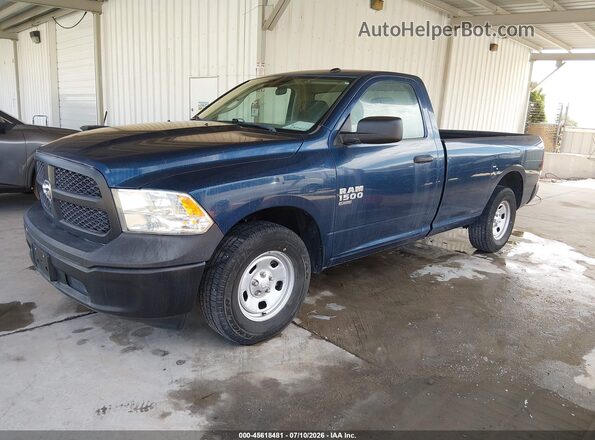 3C6JR6DG5KG569372 2019 RAM 1500 CLASSIC Blue Передня ліва чверть