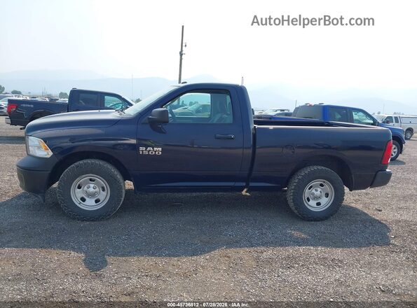 3C6JR7AGXJG323684 2018 RAM 1500 Dark Blue Սալոնի 360 աստիճան տեսք