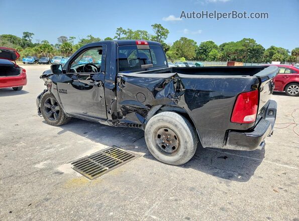 3C6JR7AT6GG262890 2016 RAM 1500 Black Trasero izquierdo