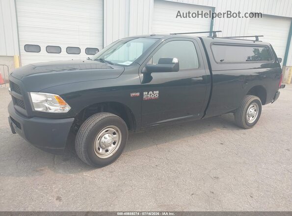 3C6LR4AT6JG343645 2018 RAM 2500 Зеленый Передняя левая четверть