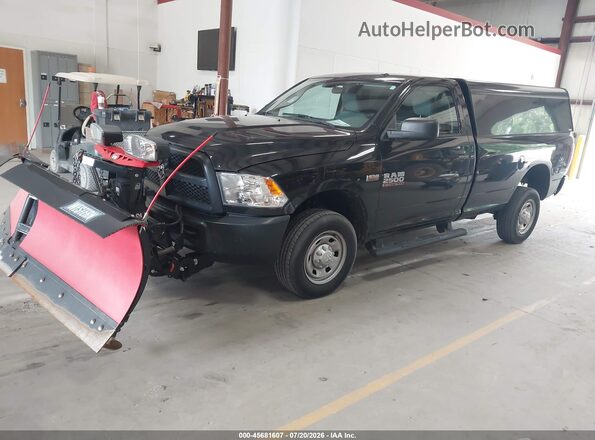 3C6LR5AT5JG363617 2018 RAM 2500 Черный Передняя левая четверть