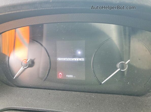 3C6LRVDG8NE102983 2022 RAM PROMASTER Two Tone Սարքավորումների վահանակի տեսք