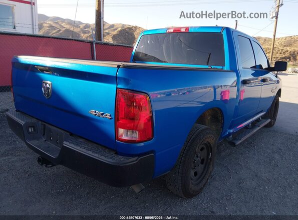 3C6RR7KT3LG157445 2020 RAM 1500 CLASSIC Blue Задня права чверть