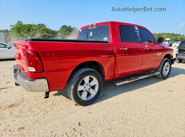 3C6RR7LG2JG226043 2018 RAM 1500 Красный Задняя правая четверть