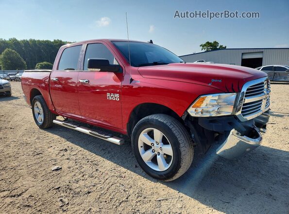 3C6RR7LG2JG226043 2018 RAM 1500 Красный Передняя правая четверть