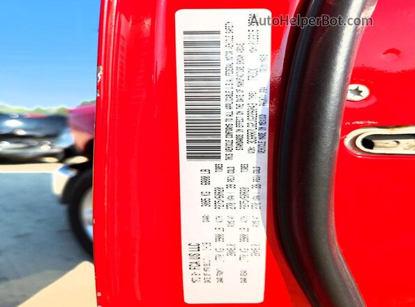 3C6RR7LG2JG226043 2018 RAM 1500 Красный Вид подкапотного пространства