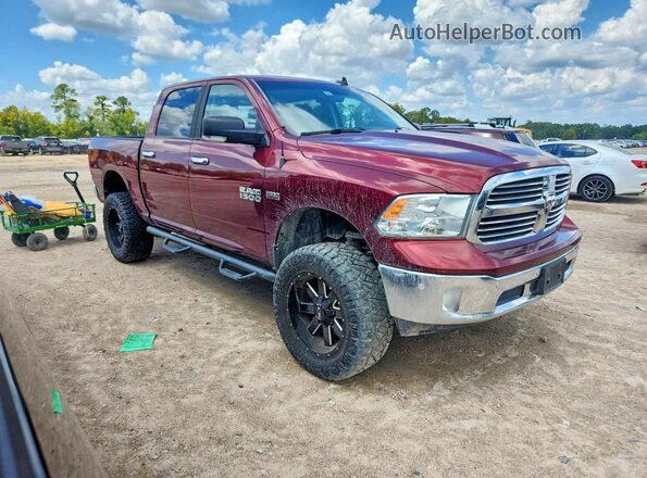 3C6RR7LT2GG276415 2016 RAM 1500 Бордовый Передняя правая четверть