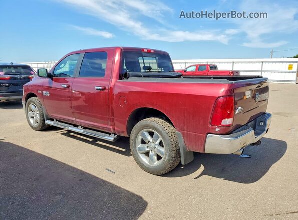 3C6RR7LT2GG365143 2016 RAM 1500 Maroon უკანა მარცხენა