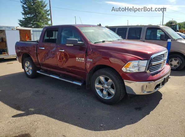 3C6RR7LT2GG365143 2016 RAM 1500 Maroon წინა მარჯვენა