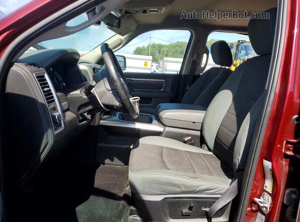 3C6RR7LT2GG365143 2016 RAM 1500 Maroon წინა სალონის ხედი