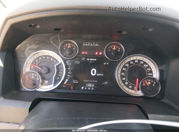 3C6RR7LT7HG714167 2017 RAM 1500 Black Вид задніх сидінь
