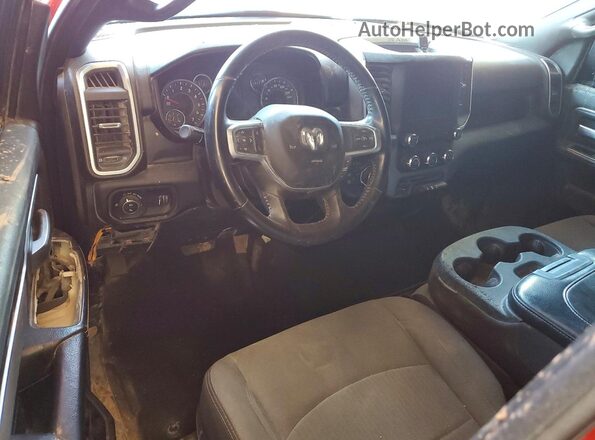 3C6UR5DJ0RG322788 2024 RAM 2500 Red Dashboard view