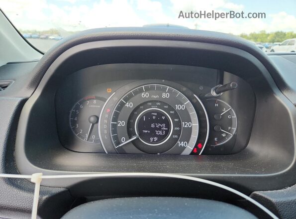 3CZRM3H38GG705270 2016 HONDA CR-V Gray ხელსაწყოთა პანელის ხედი
